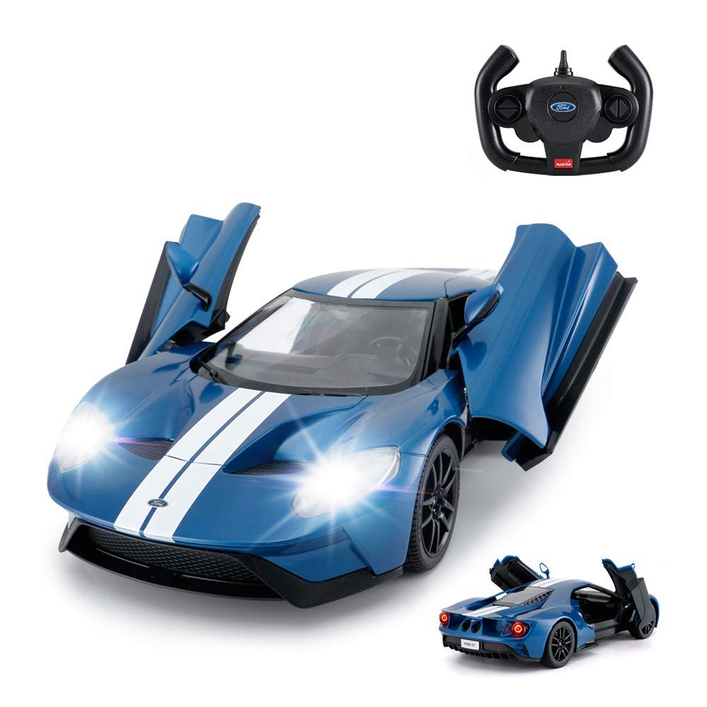 Ford-GT-Blue-Radio-Controlled-Car