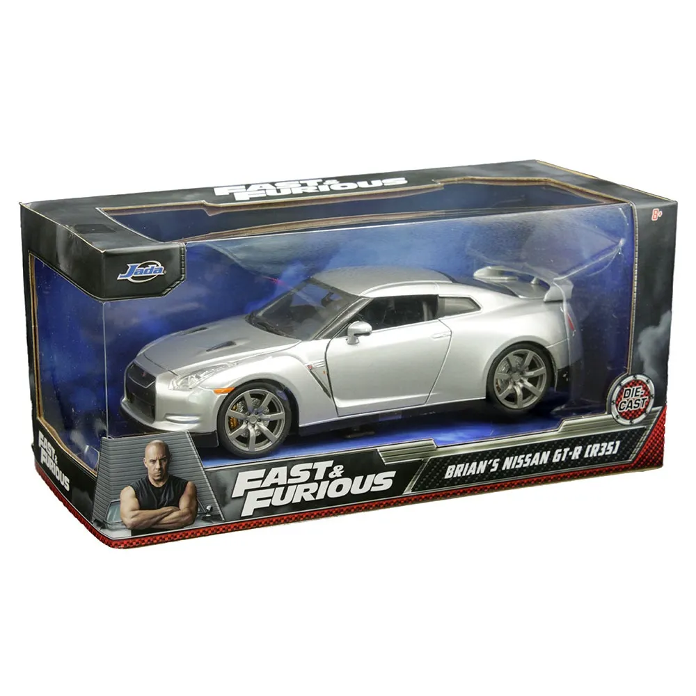 Jada Toys 1/24 Scale Fast & Furious Brian’s Nissan GTR R35