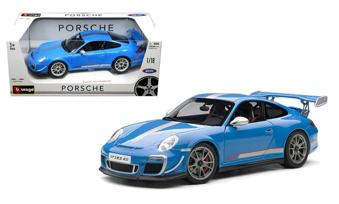 Porsche 911 992 GT3RS Blue by Maisto