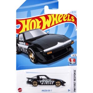 Hotwheels-Mainlines-Mazda-RX7-Police