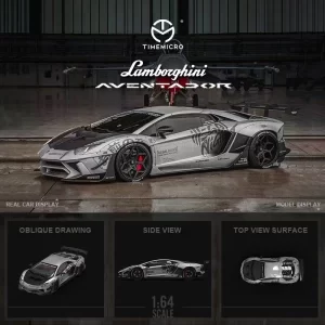 Timed Micro LBWK LP700 GT EVO – Grey/Carbon